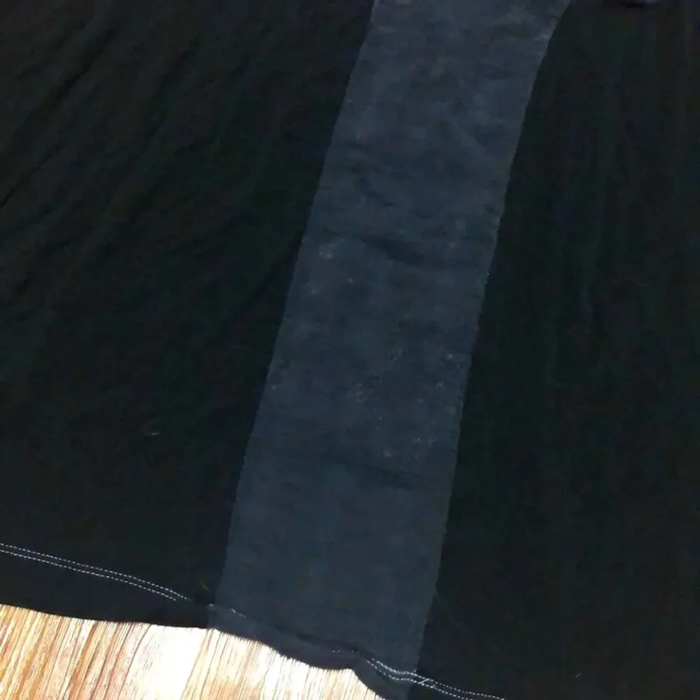 Vintage Free People Black and Gray Tank Top Size Small